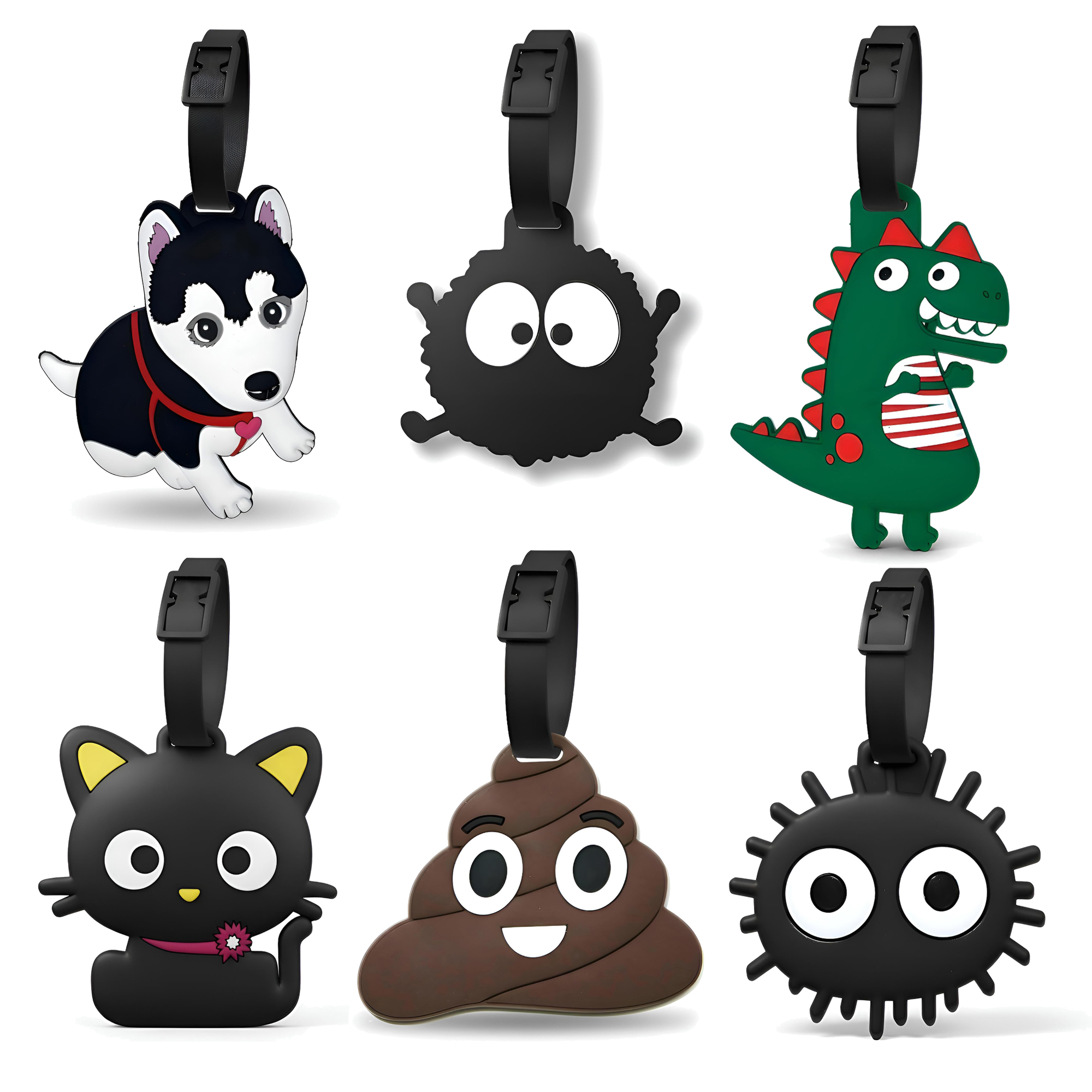 Travel Accessories Dog - Cute Animal Luggage Tag Travel Cat