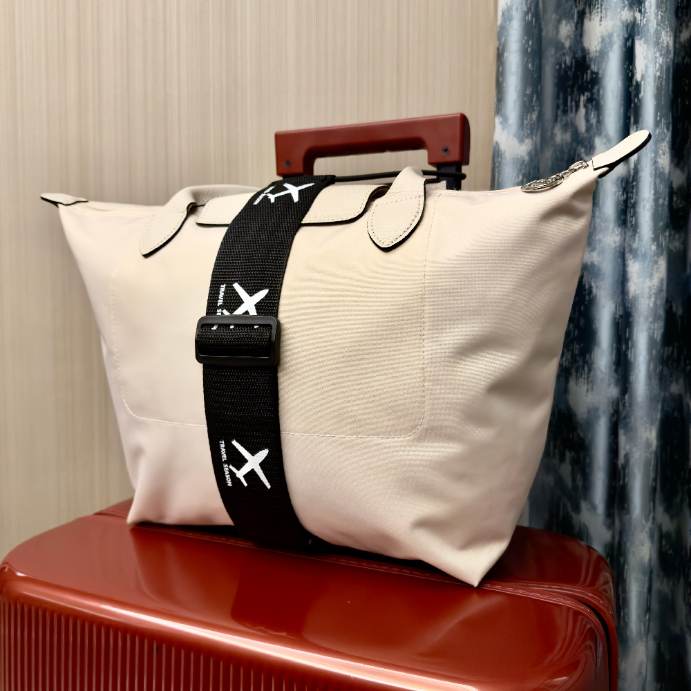 Aircraft printed nylon luggage - Travel Accessories Luggage Straps avaliação e preço