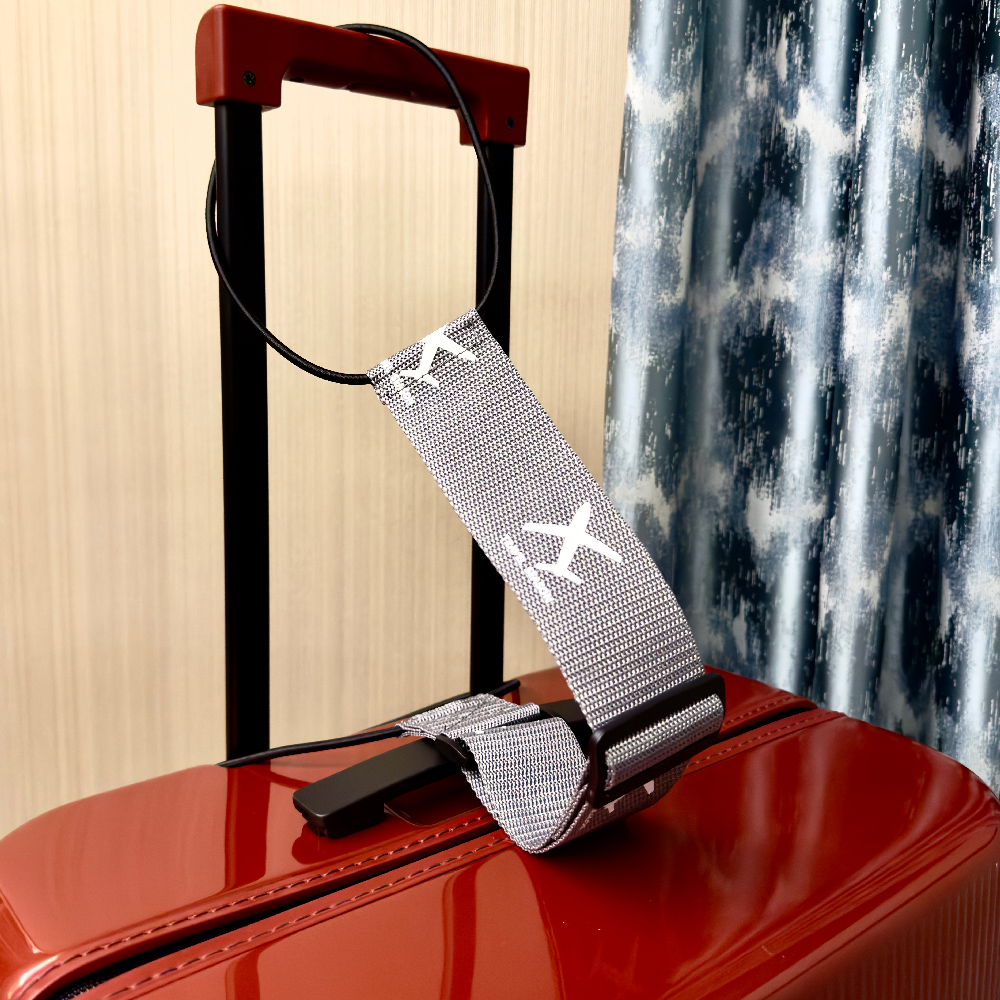 Aircraft printed nylon luggage - Travel Accessories Luggage Straps avaliação e preço