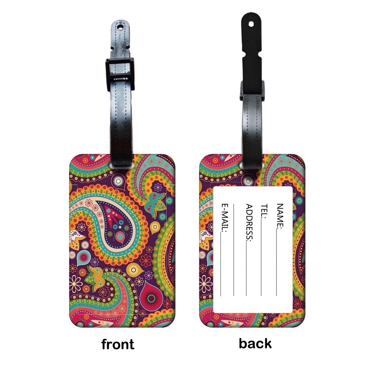 Paisley Plastics Baggage Tag W - Travel Accessories List For Women avaliação e preço