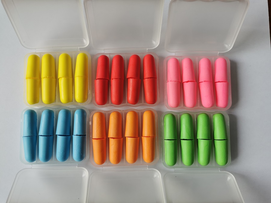 4Pairs/set  comfort noise redu - Earplug Set Foam avaliação e preço