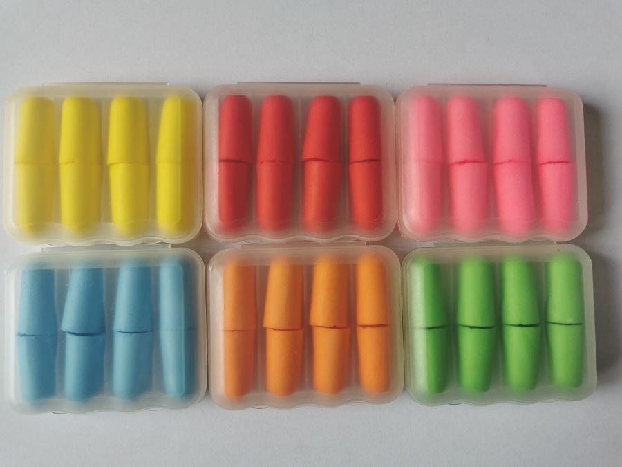 4Pairs/set  comfort noise redu - Earplug Set Foam avaliação e preço