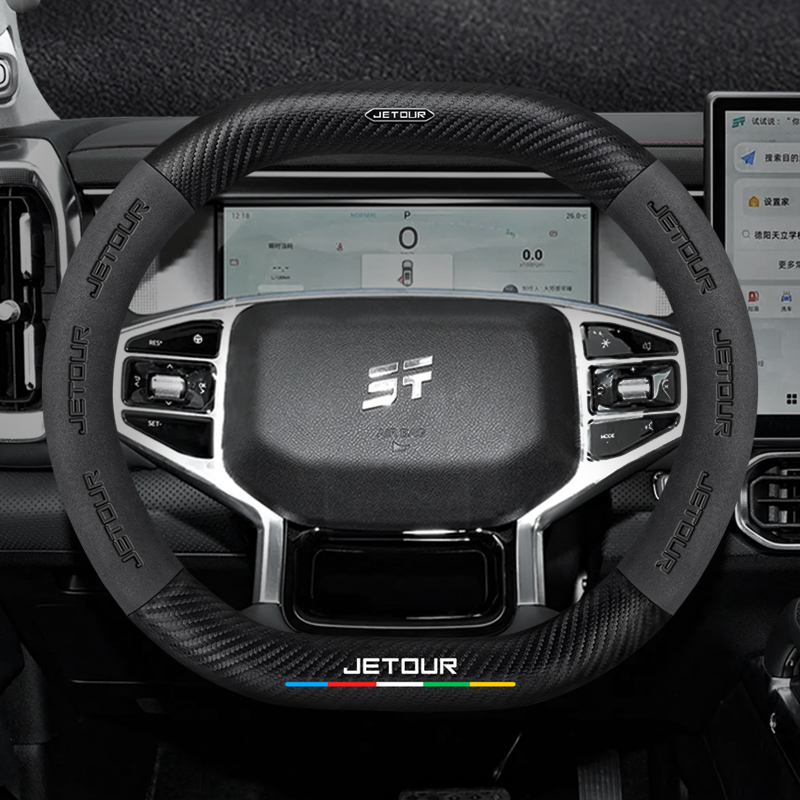 New Leather Car Steering Wheel - Travel Accessories 2022 avaliação e preço