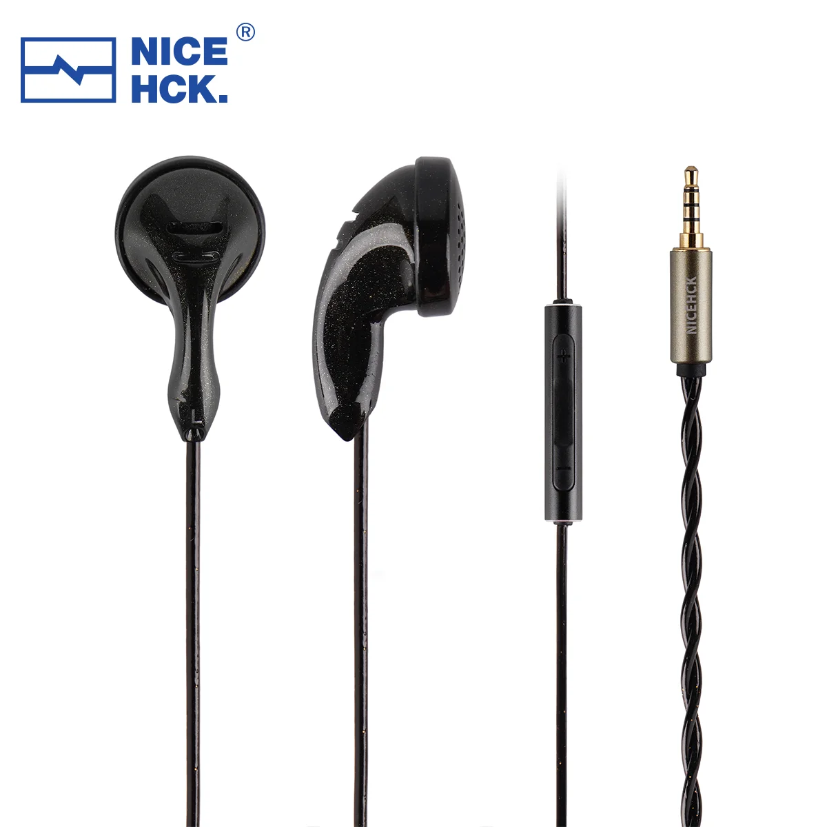 NICEHCK B80 Flat-Head Earbud 1 - Earplug Set Foam avaliação e preço