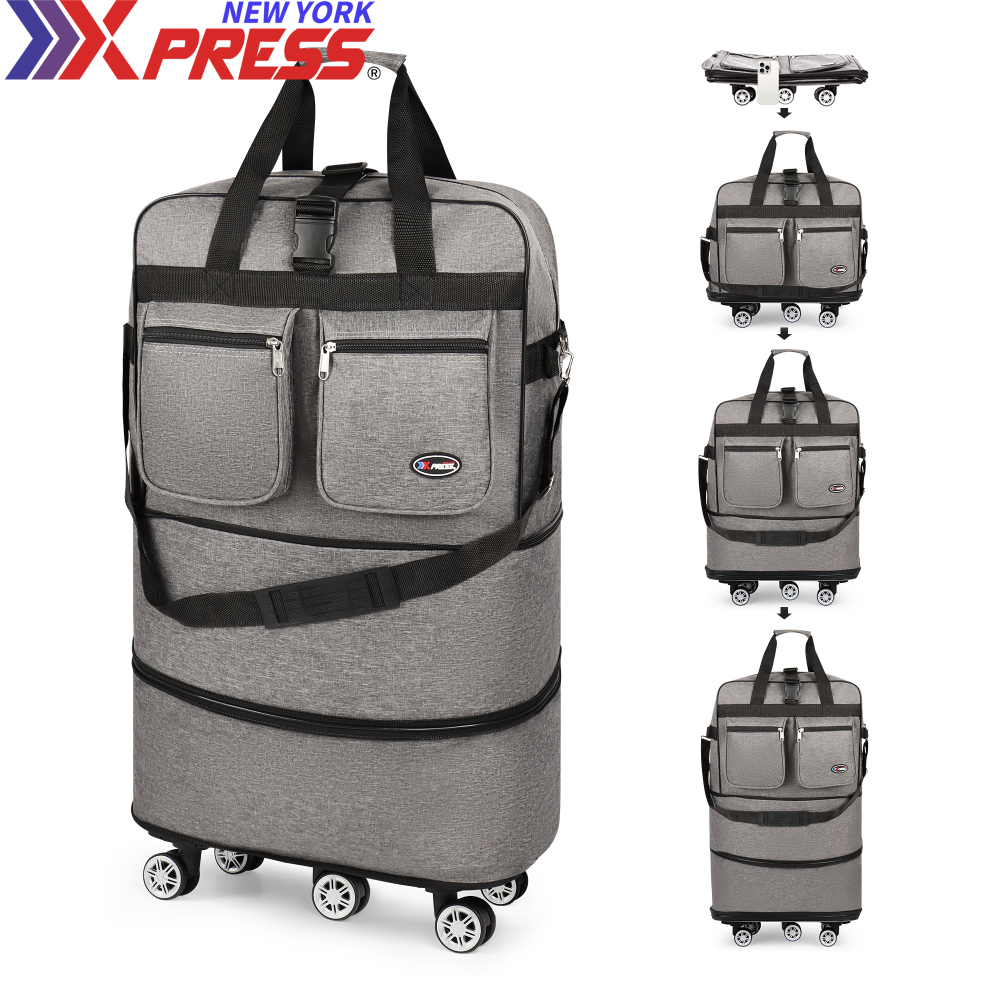 Folding Travel Bag Luggage Com - Travel Accessories New York avaliação e preço