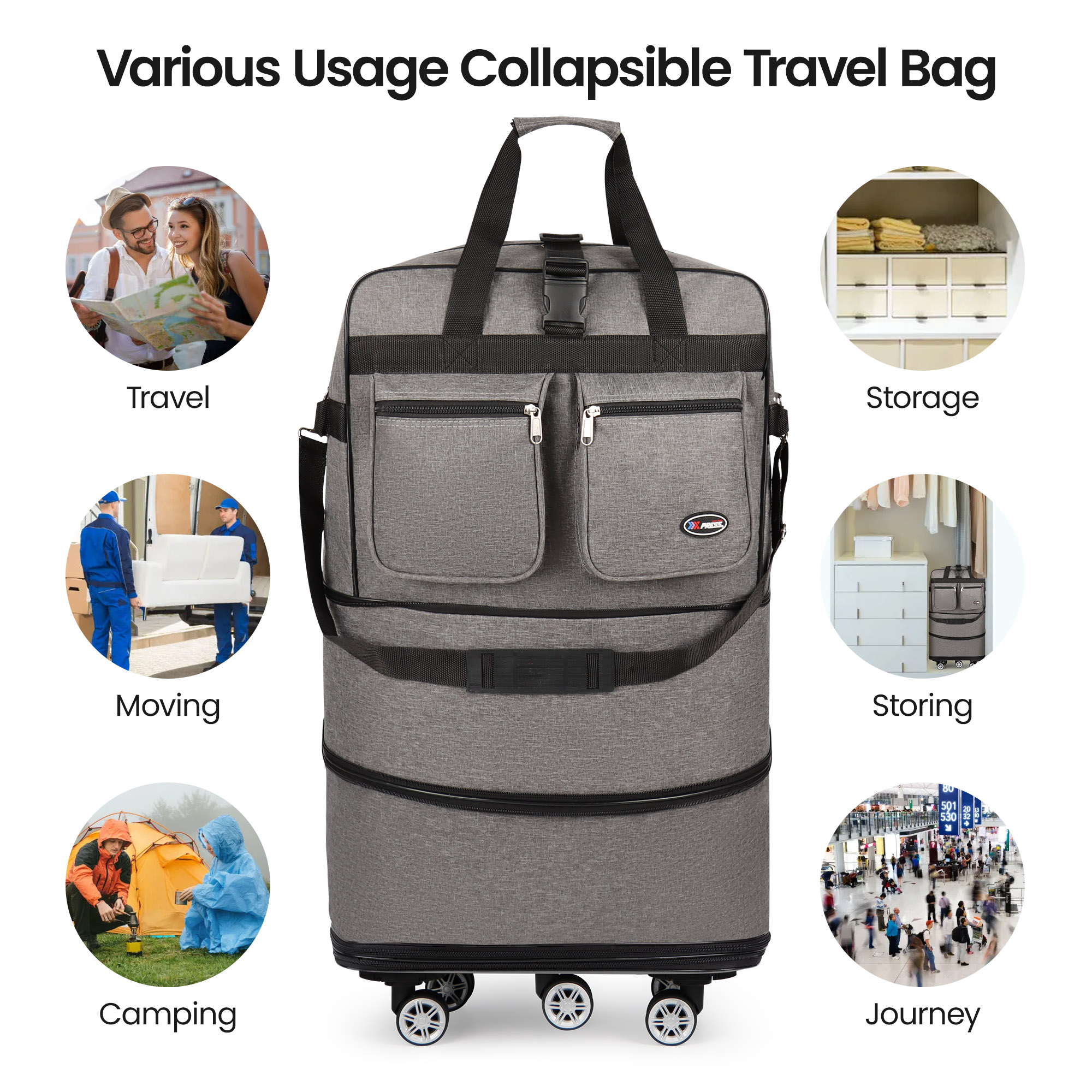 Folding Travel Bag Luggage Com - Travel Accessories New York avaliação e preço