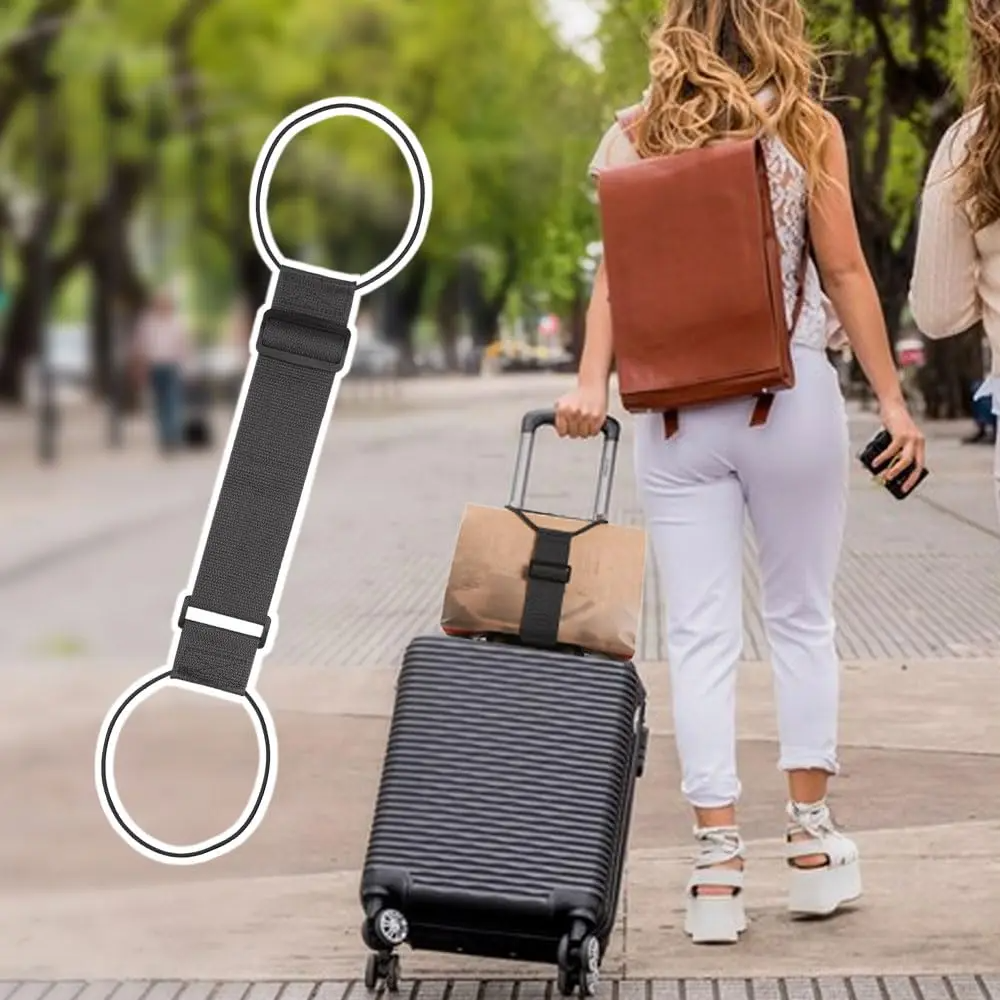 1 Pack Black Luggage Straps fo - Travel Accessories Luggage Straps avaliação e preço