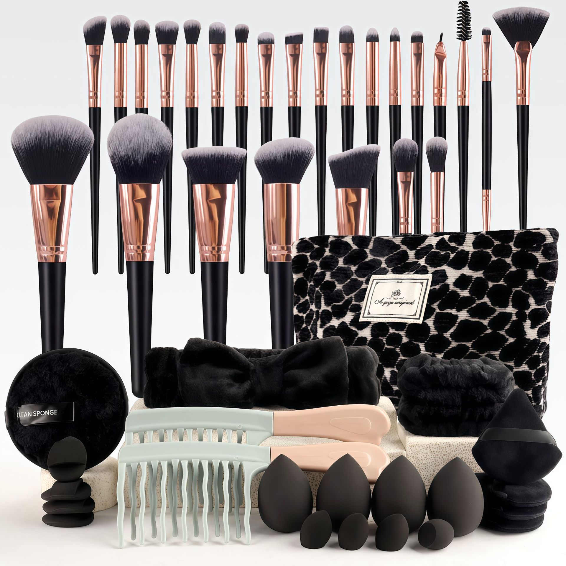 Makeup Brush Set Chic Fragranc - Travel Accessories Set avaliação e preço