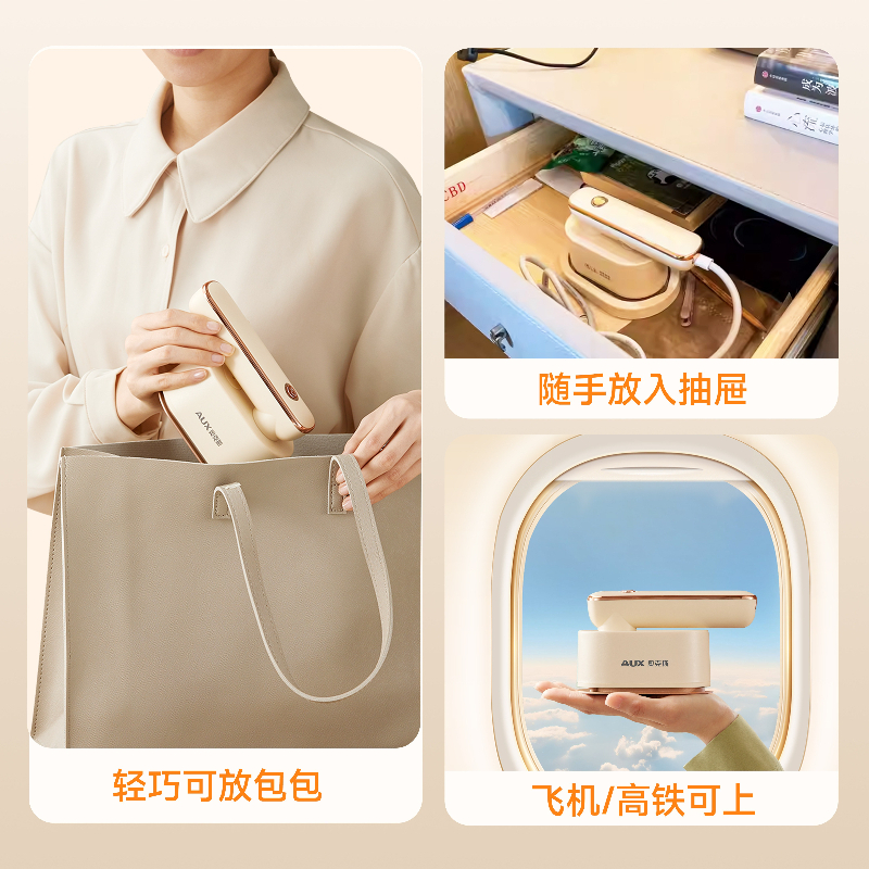 Small Handheld Steam Iron Mini - Portable Steamer Clothes avaliação e preço