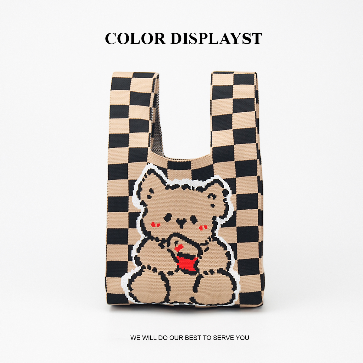 Cute Knitted Handbag for Girls - Travel Accessories 2022 avaliação e preço