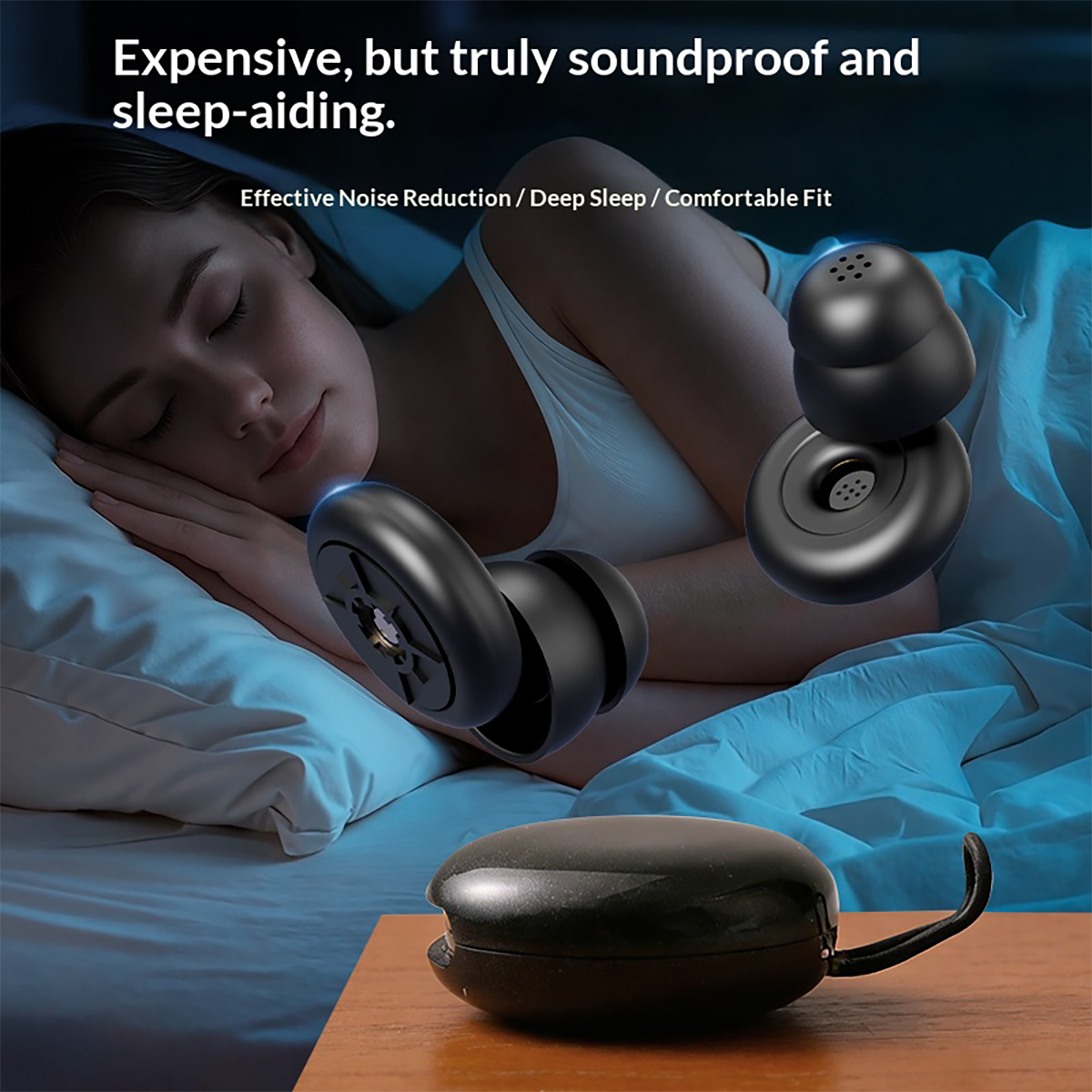 1 Set of New Noise-Cancelling  - Earplug Set Foam avaliação e preço