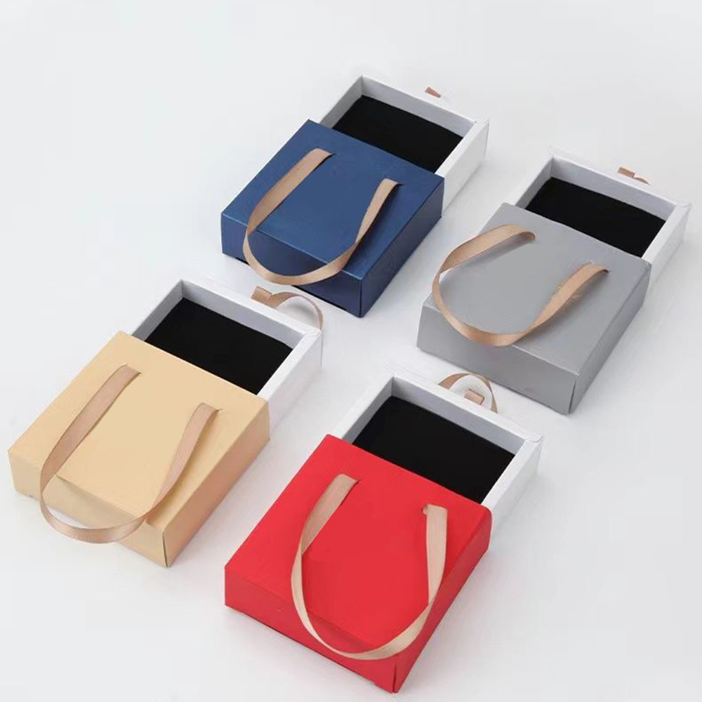 Jewelry Drawer Box with Handle - Travel Jewellery & Accessories Organiser avaliação e preço