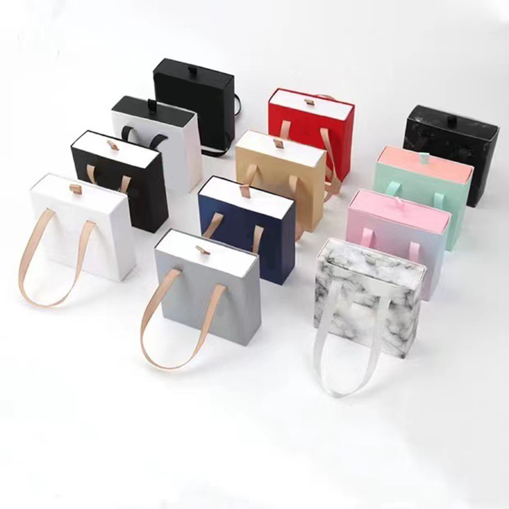 Jewelry Drawer Box with Handle - Travel Jewellery & Accessories Organiser avaliação e preço