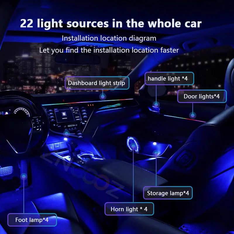 RGB 22in1 Car Interior Acrylic - Travel Accessories Dog avaliação e preço