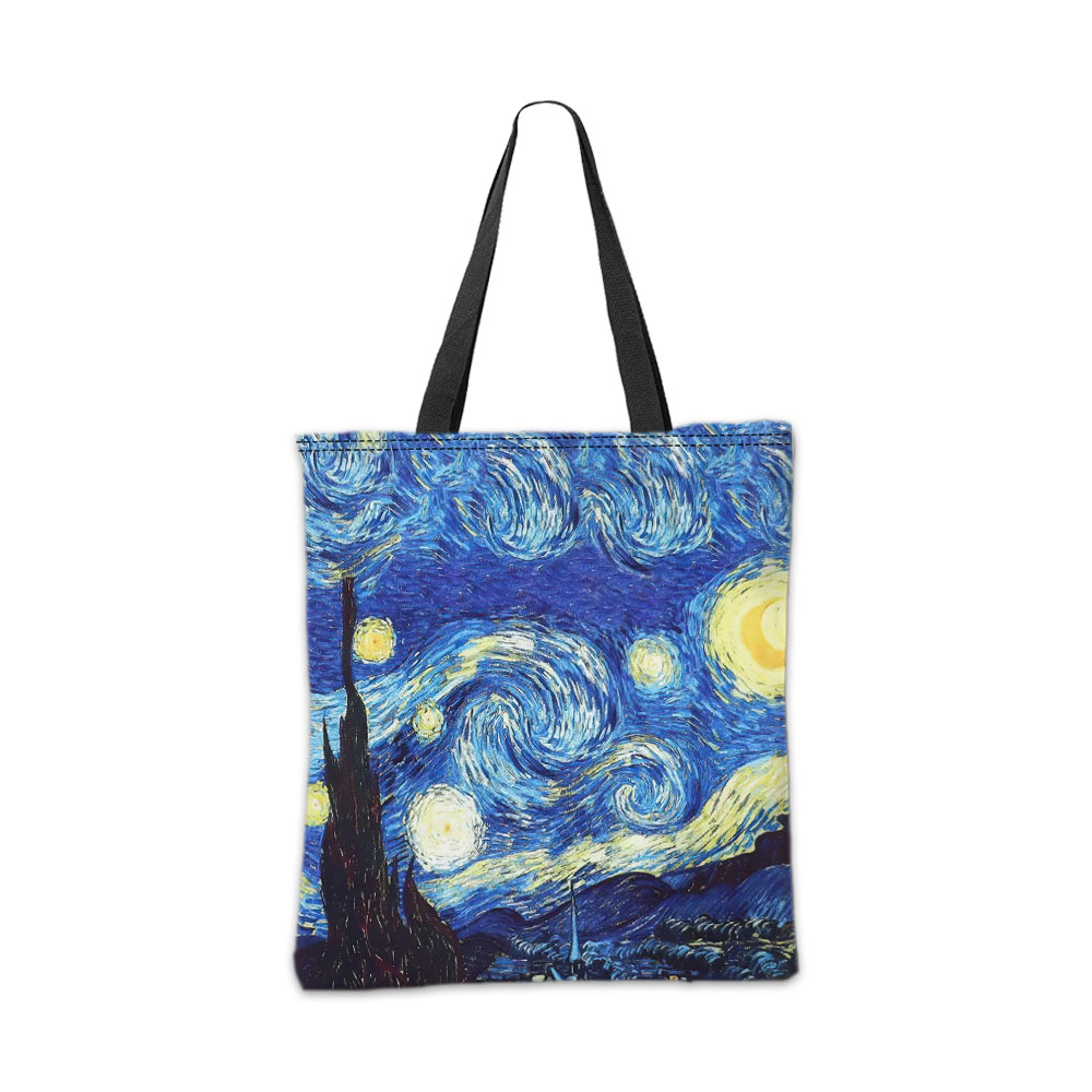 Van Gogh Series Tote Bag Cosme - Travel Accessories Bag avaliação e preço