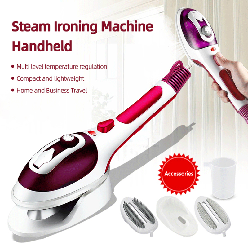 110V/220V Handheld Steam Iron  - Portable Steamer Clothes avaliação e preço