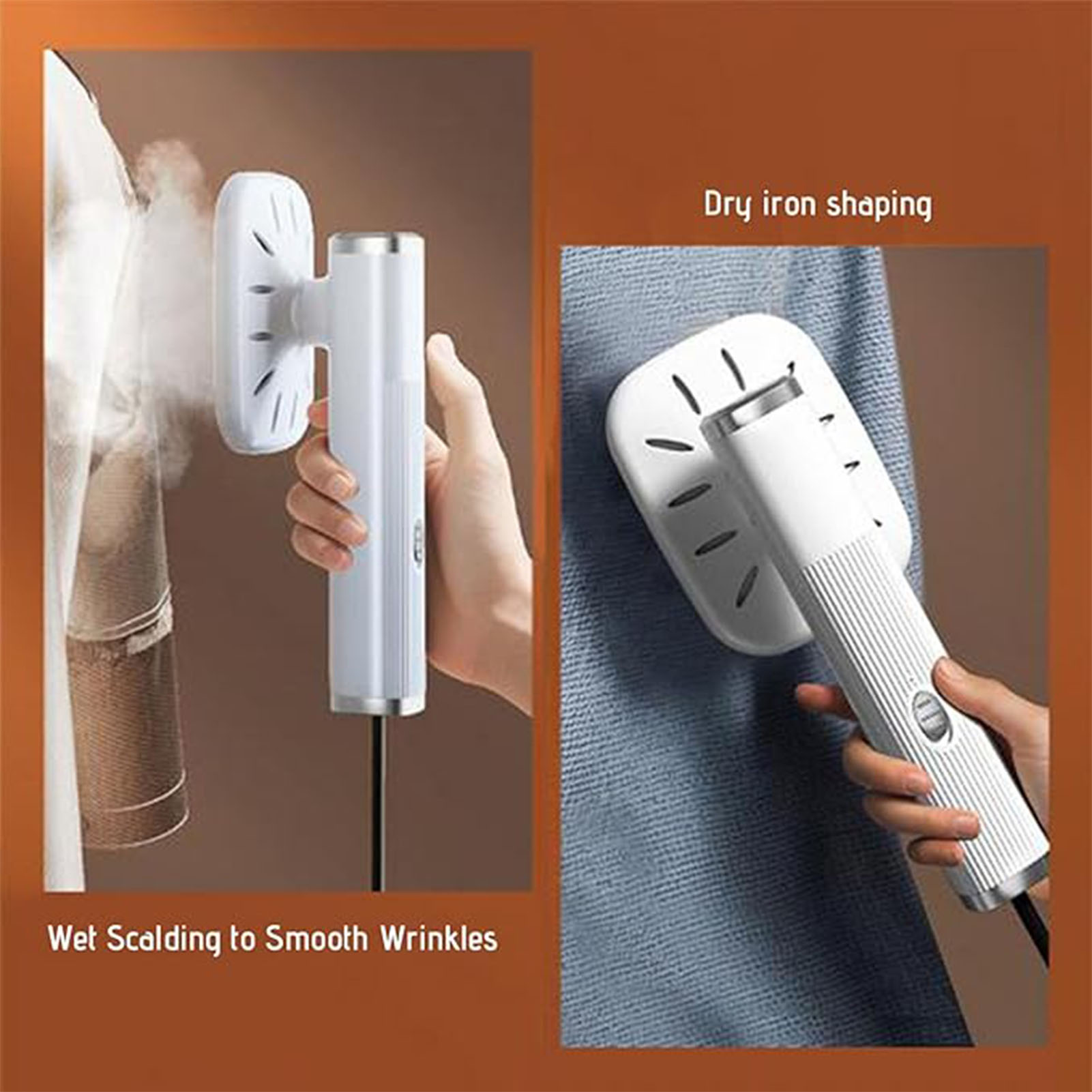 Electric Steam Ironing Machine - Portable Steamer Clothes avaliação e preço