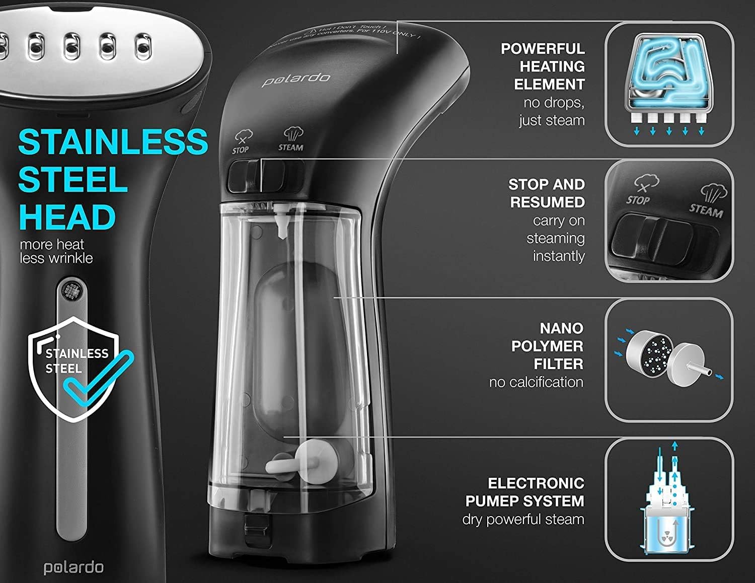 Portable Handheld Garment Stea - Portable Steamer Clothes avaliação e preço