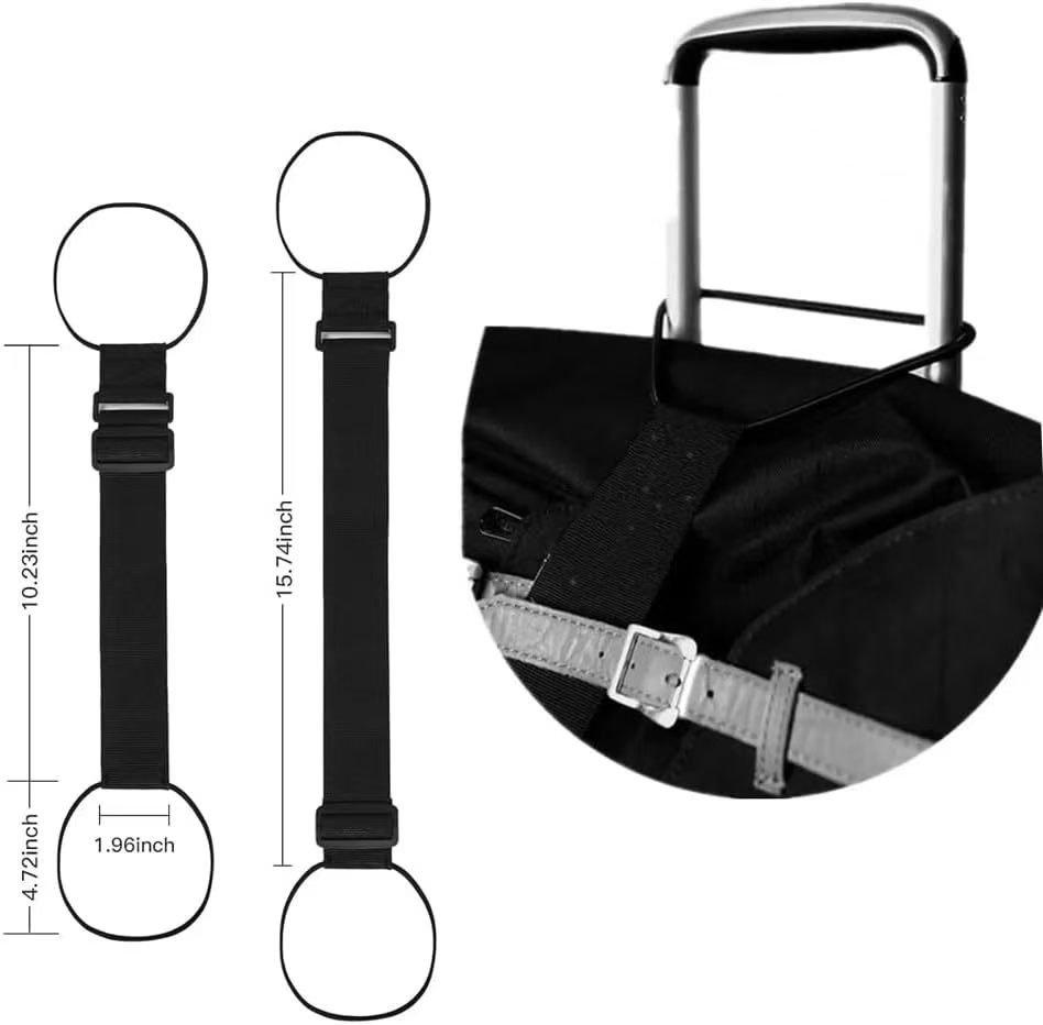 Adjustable Luggage Strap Trave - Travel Accessories Luggage Straps avaliação e preço