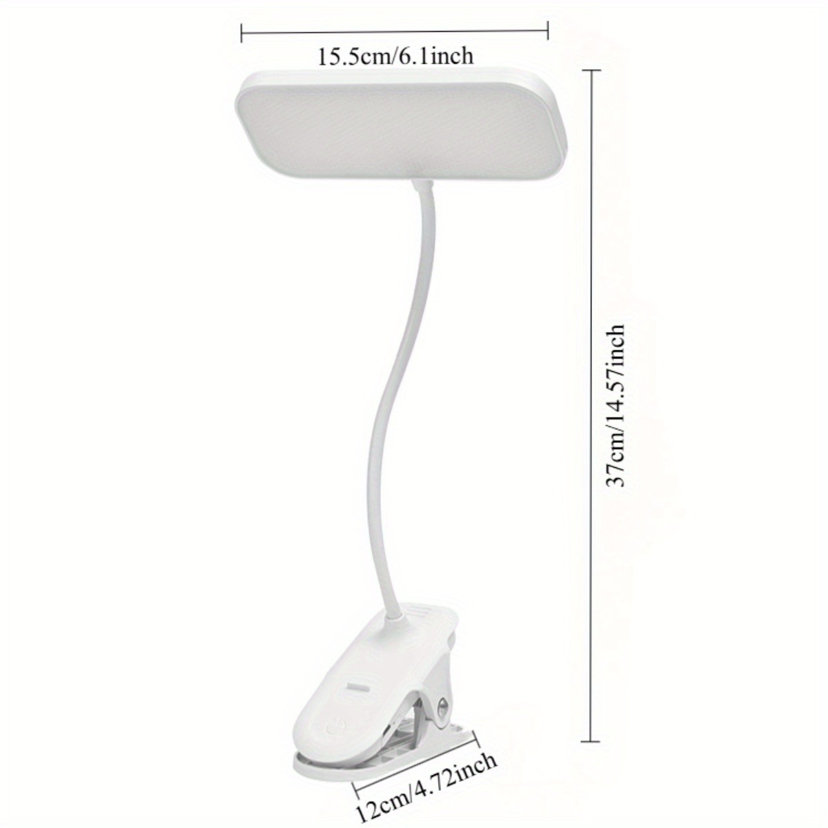 360° Flexible Study Table Lamp - Book Light Flexible avaliação e preço