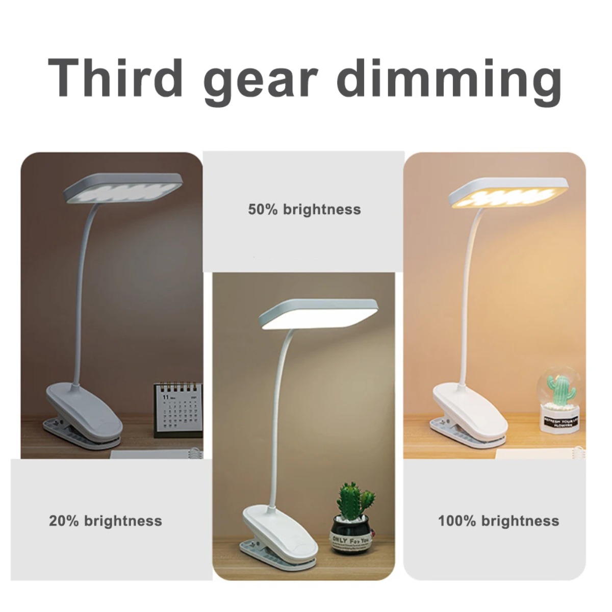 360° Flexible Study Table Lamp - Book Light Flexible avaliação e preço