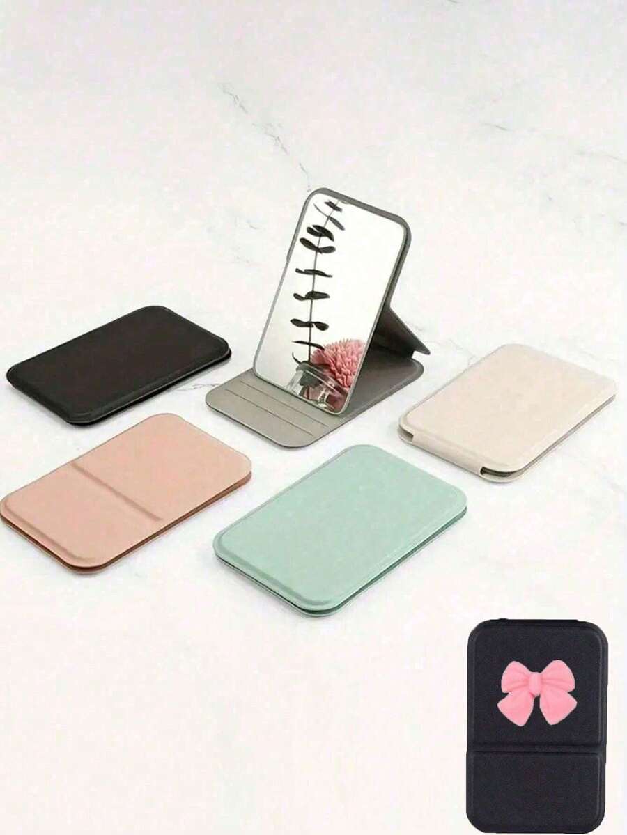 Foldable Portable Makeup Mirro - Travel Accessories Set avaliação e preço