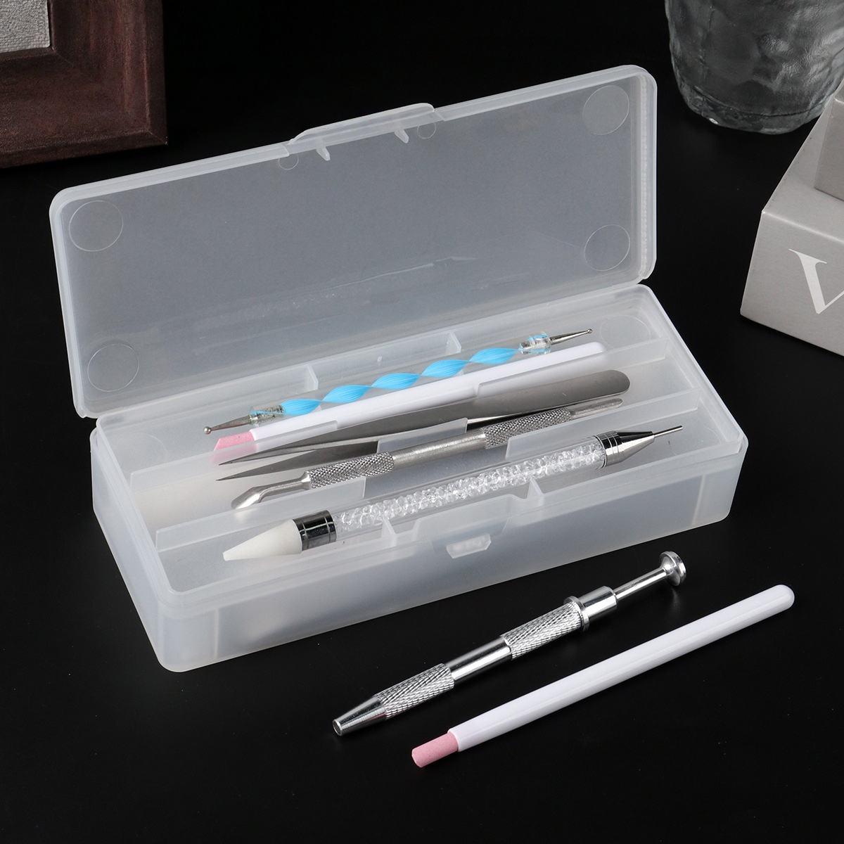 Transparent Nail Studio Set Na - Travel Accessories Set avaliação e preço