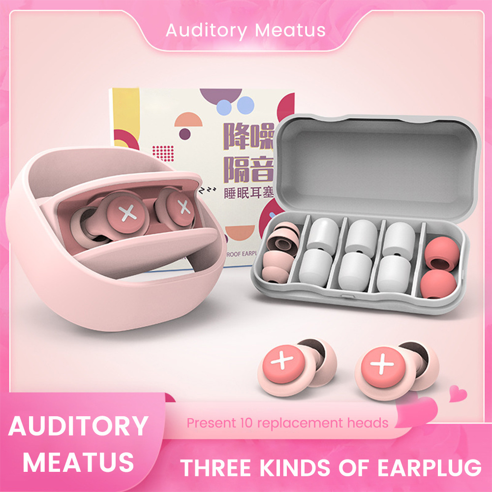 Silicone Earplug Sleep Noise E - Earplug Set Foam avaliação e preço