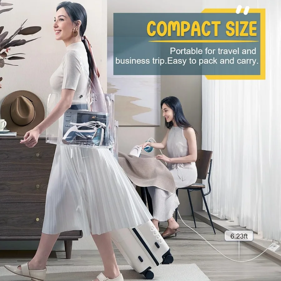 Handheld Steamer for Clothes 1 - Portable Steamer Clothes avaliação e preço