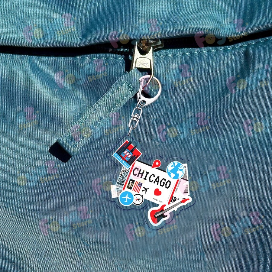 Retro Traveling Plane Keychain - Travel Accessories New York avaliação e preço