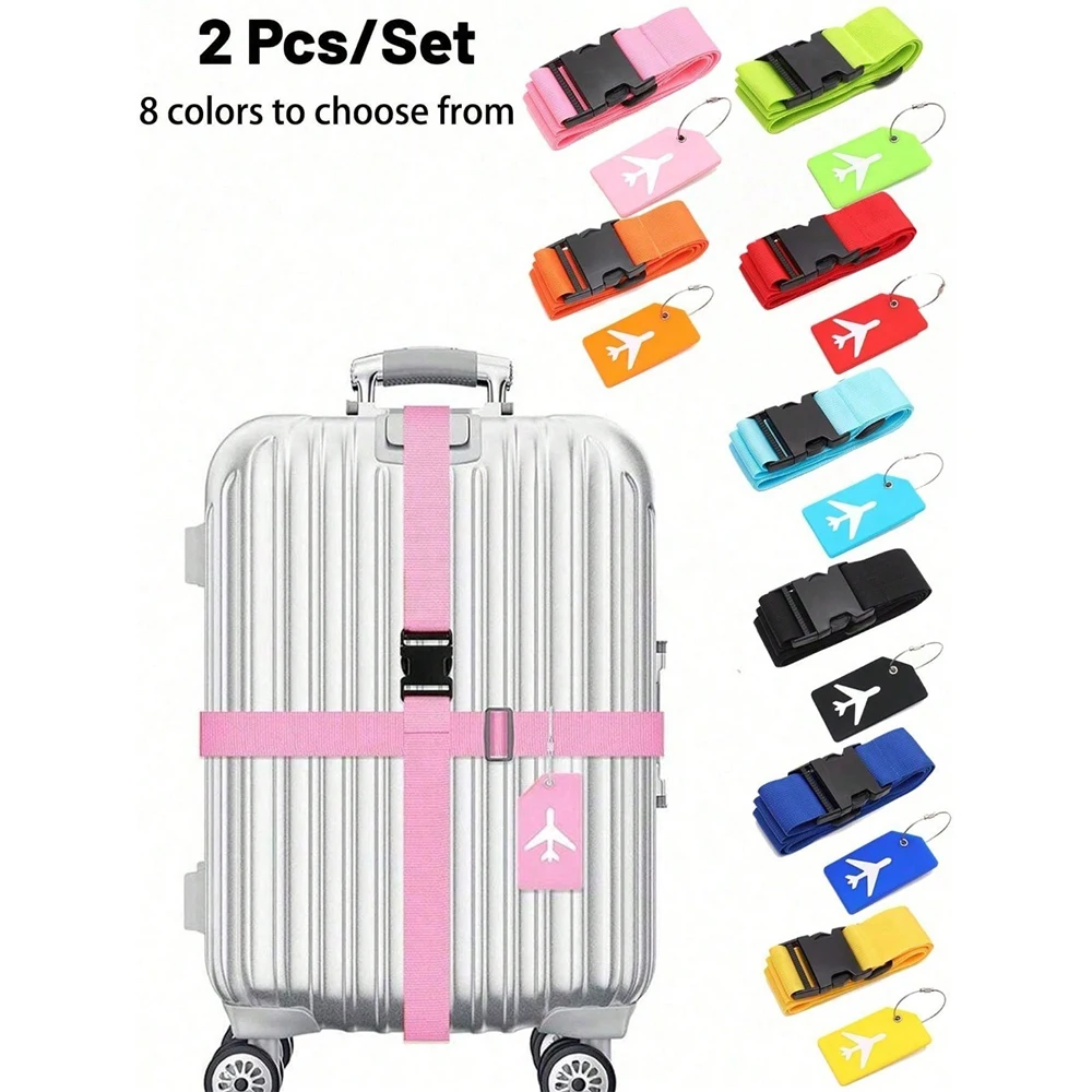 Luggage Strap Set with Luggage - Travel Accessories Luggage Straps avaliação e preço