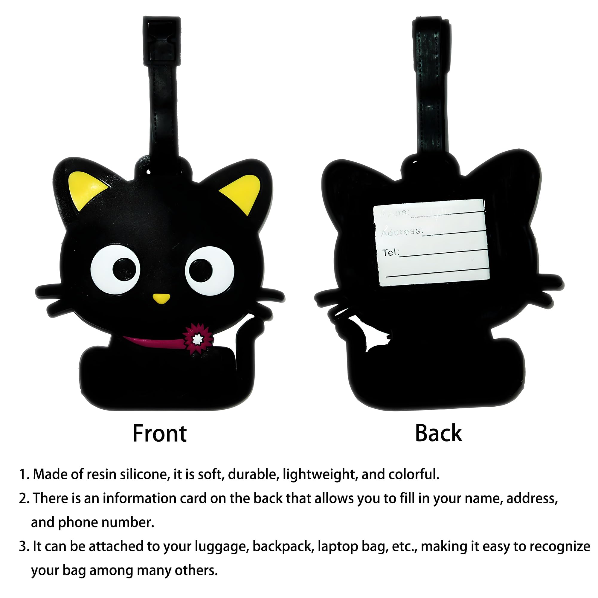 Cute Animal Luggage Tag Travel - Travel Accessories Dog avaliação e preço