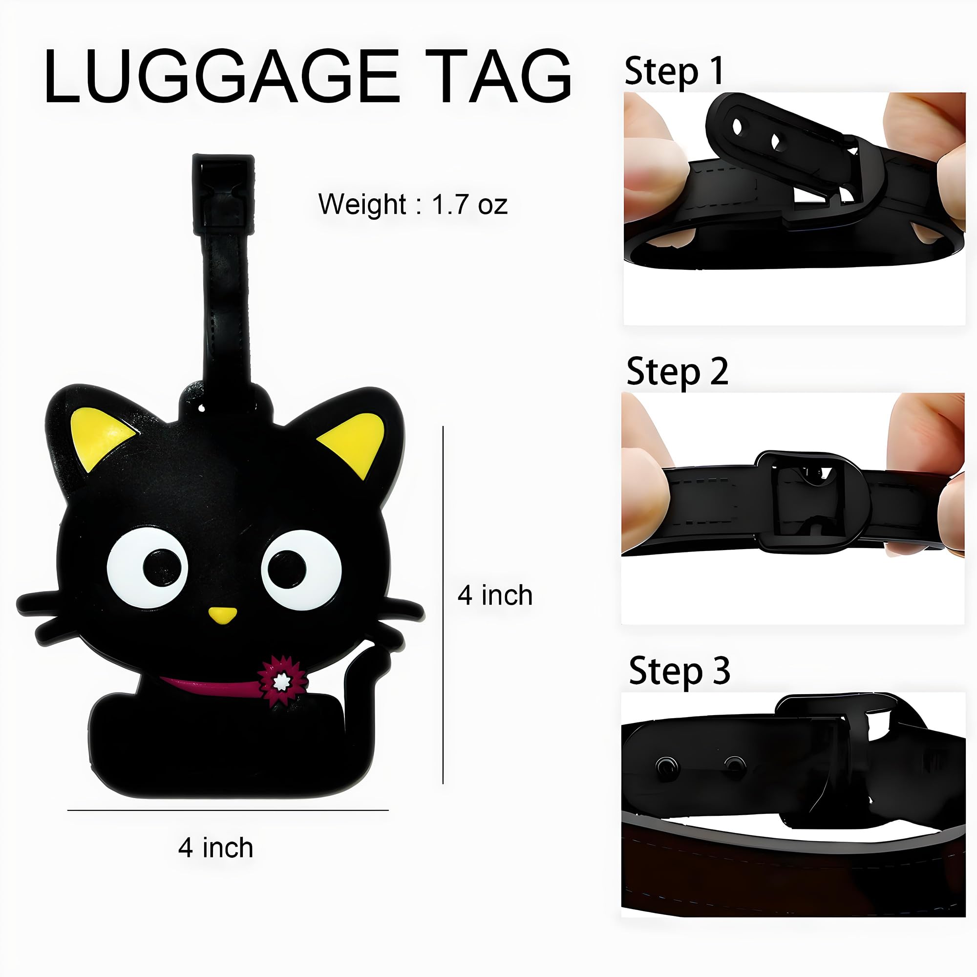 Cute Animal Luggage Tag Travel - Travel Accessories Dog avaliação e preço