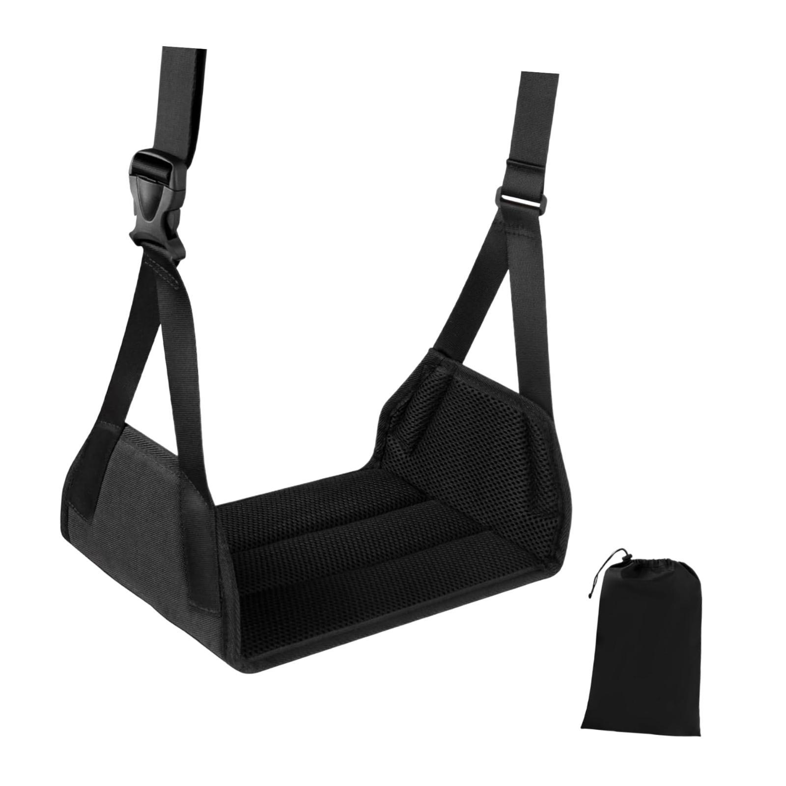 Airplane Foot Rest Hammock Und - Travel Accessories Under $20 avaliação e preço