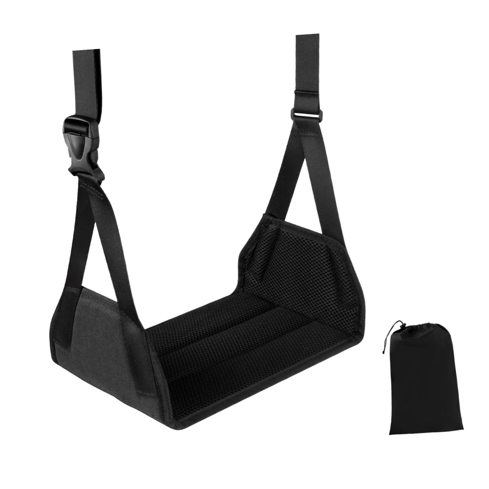 Airplane Foot Rest Hammock Und - Travel Accessories Under $20 avaliação e preço