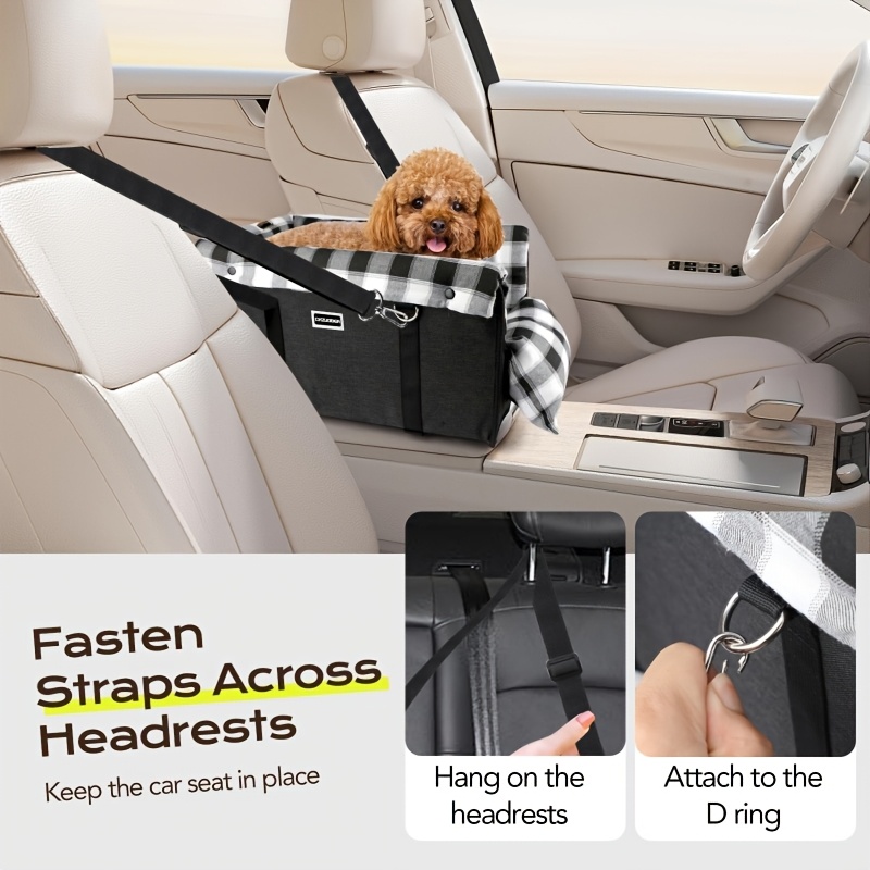 Dog car seat with seat belt su - Travel Accessories Dog avaliação e preço