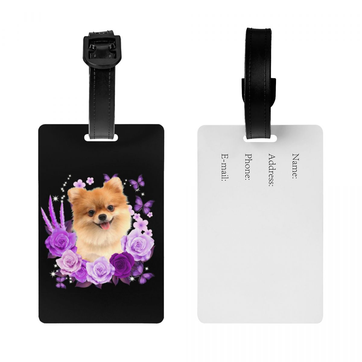 Pomeranian Dog With Rose Flowe - Travel Accessories Dog avaliação e preço