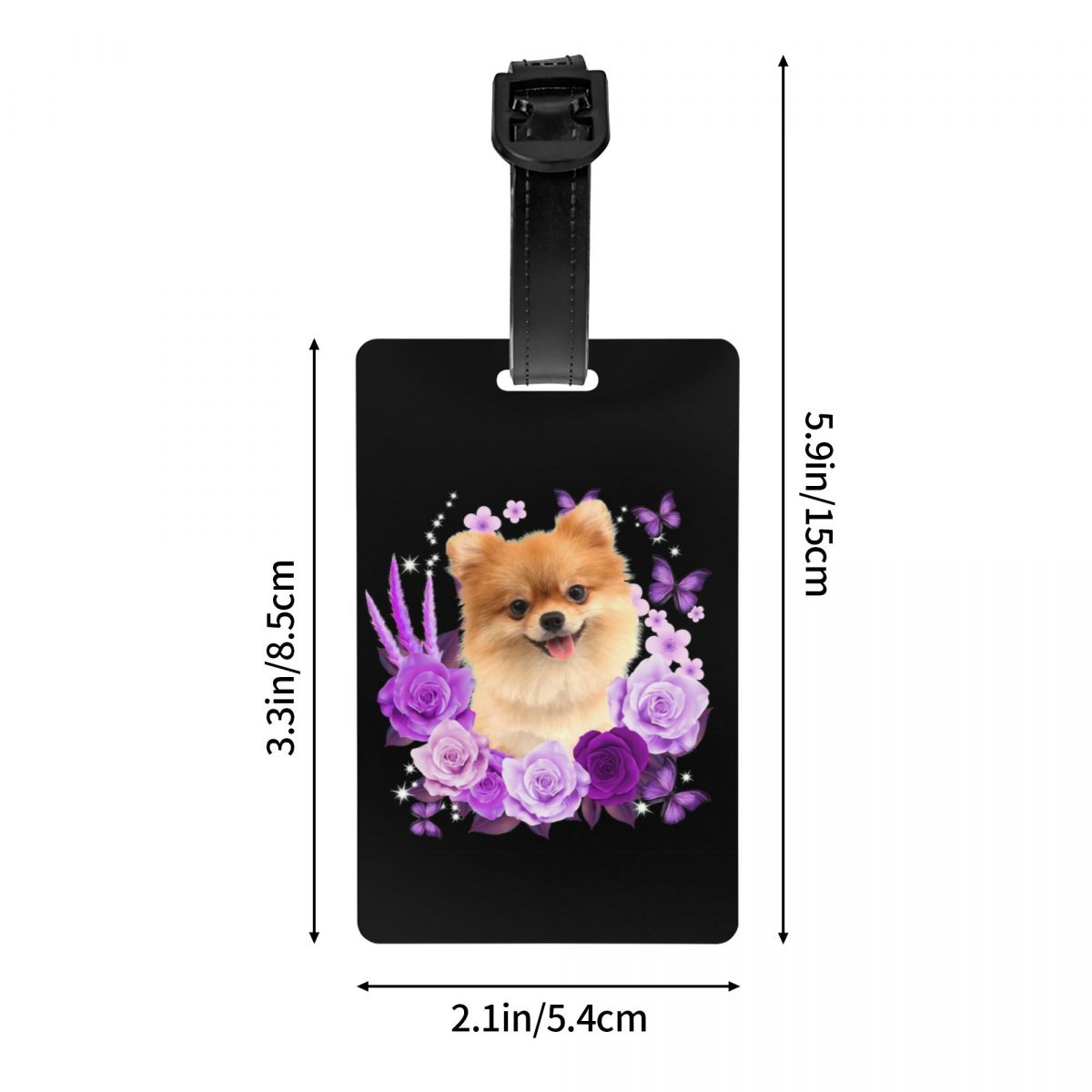 Pomeranian Dog With Rose Flowe - Travel Accessories Dog avaliação e preço