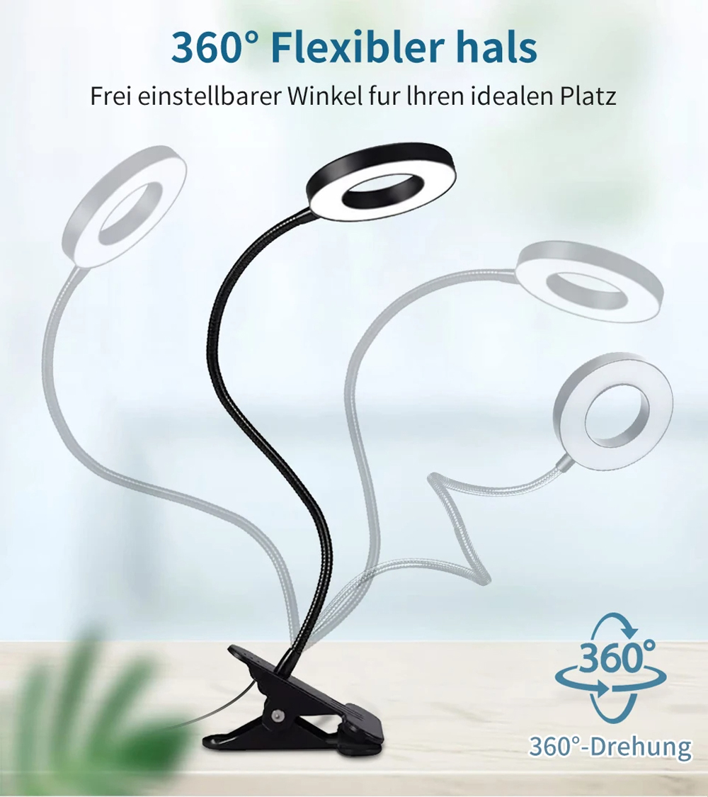 Clip on Light LED Reading Book - Book Light Flexible avaliação e preço