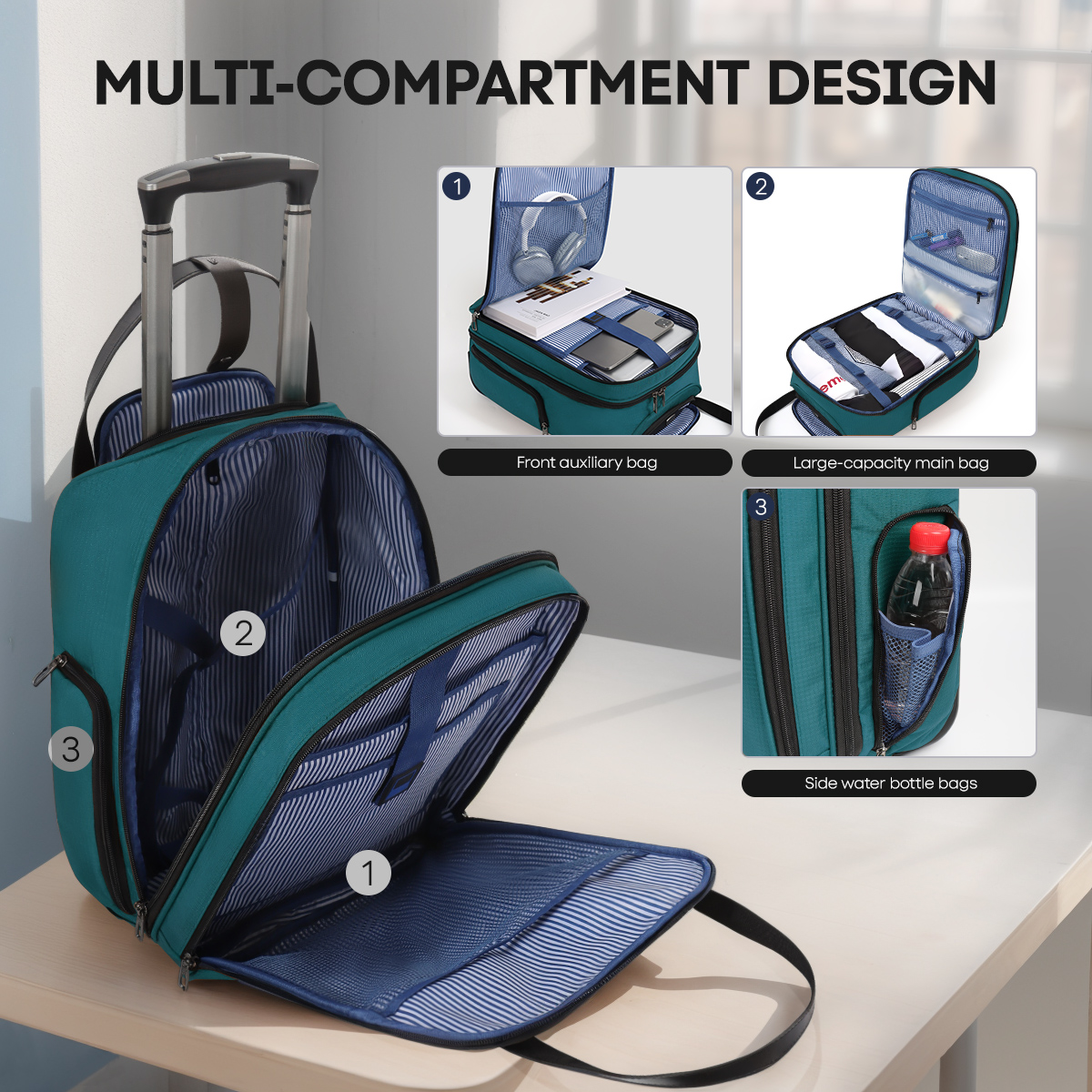 Underseat Carry-on Luggage wit - Travel Accessories New York avaliação e preço