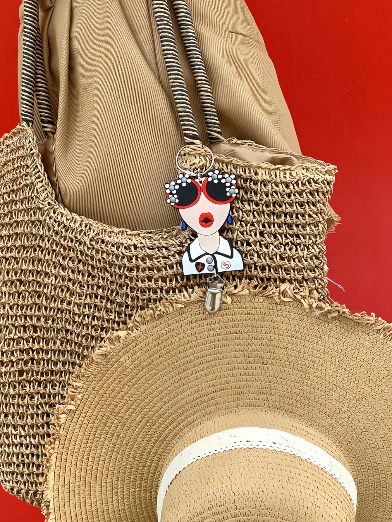 Women's Hat Clip - Cute Style  - Travel Accessories Luggage Straps avaliação e preço