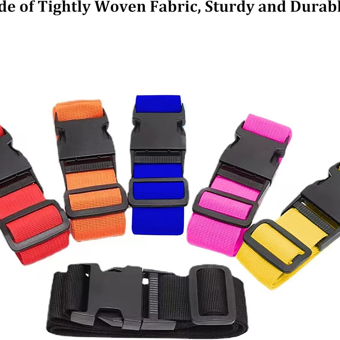 Bright Color Adjustable Luggag - Travel Accessories Luggage Straps avaliação e preço