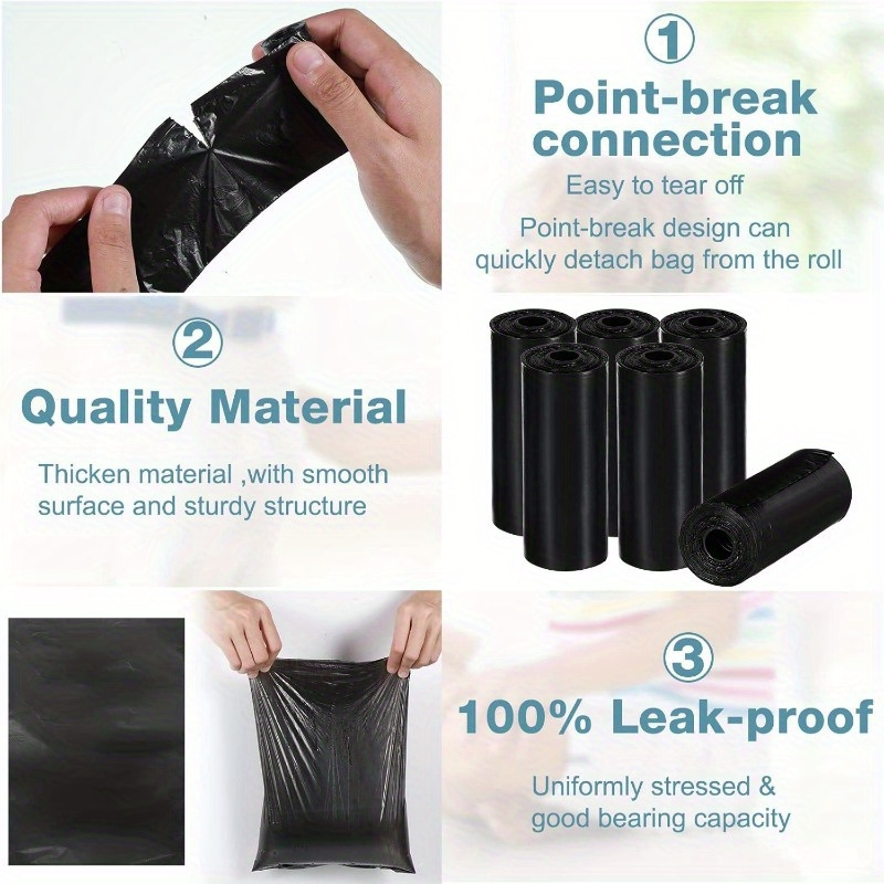 150 Count Dog Poop Bags + 1 bo - Travel Accessories Dog avaliação e preço