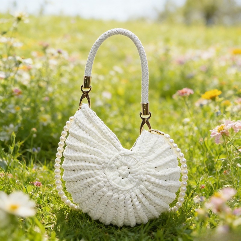 Shell Handbag, Large Capacity  - Travel Accessories Bag avaliação e preço