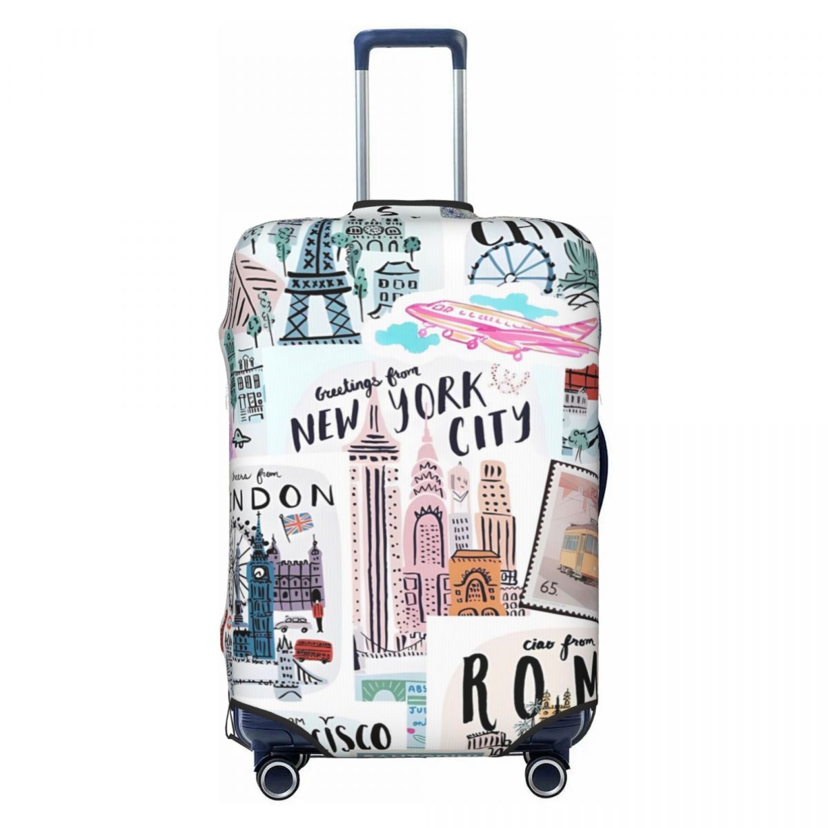 Travel Prints Suitcase Cover N - Travel Accessories New York avaliação e preço