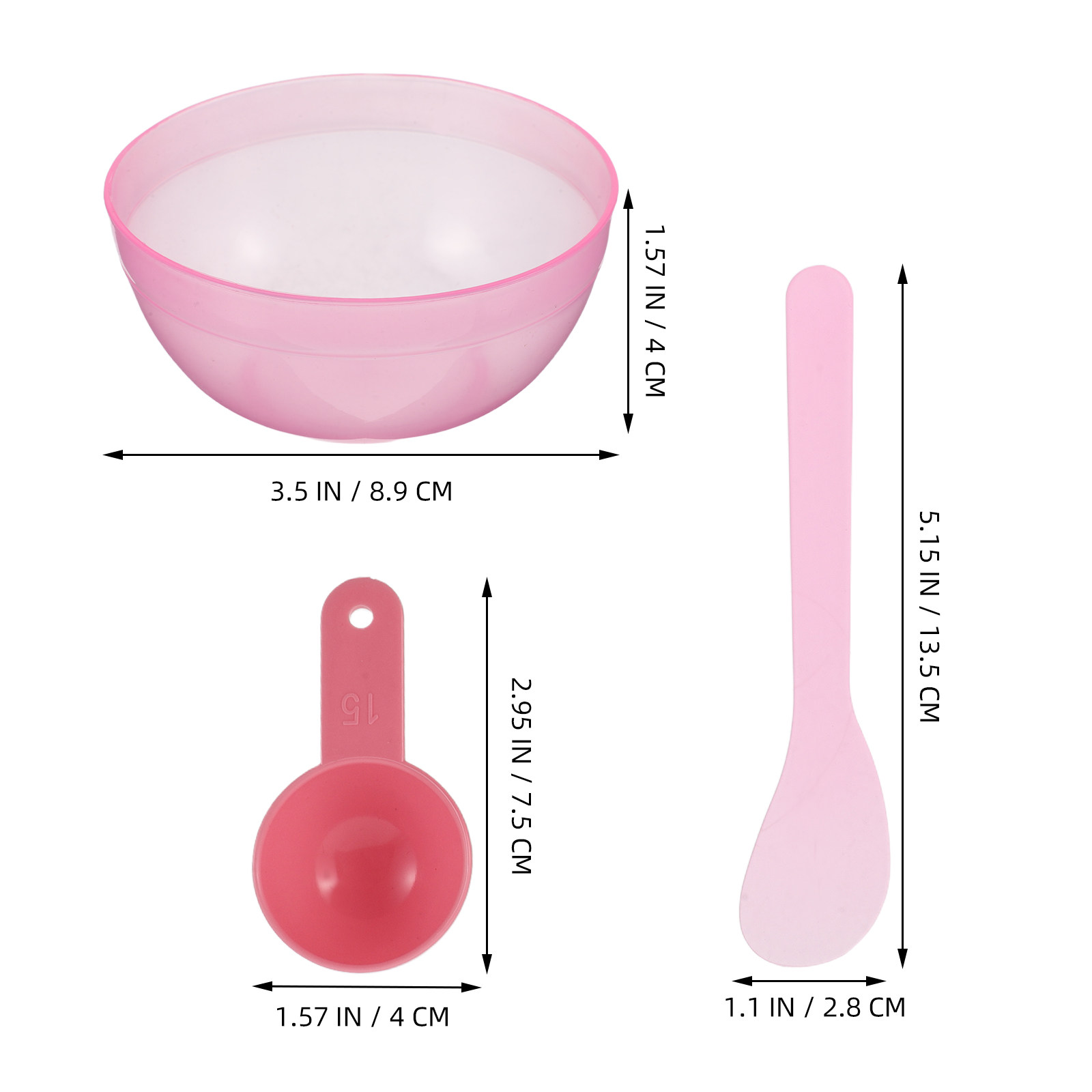 10Sets Facial Mask Tool Sets P - Travel Accessories Set avaliação e preço