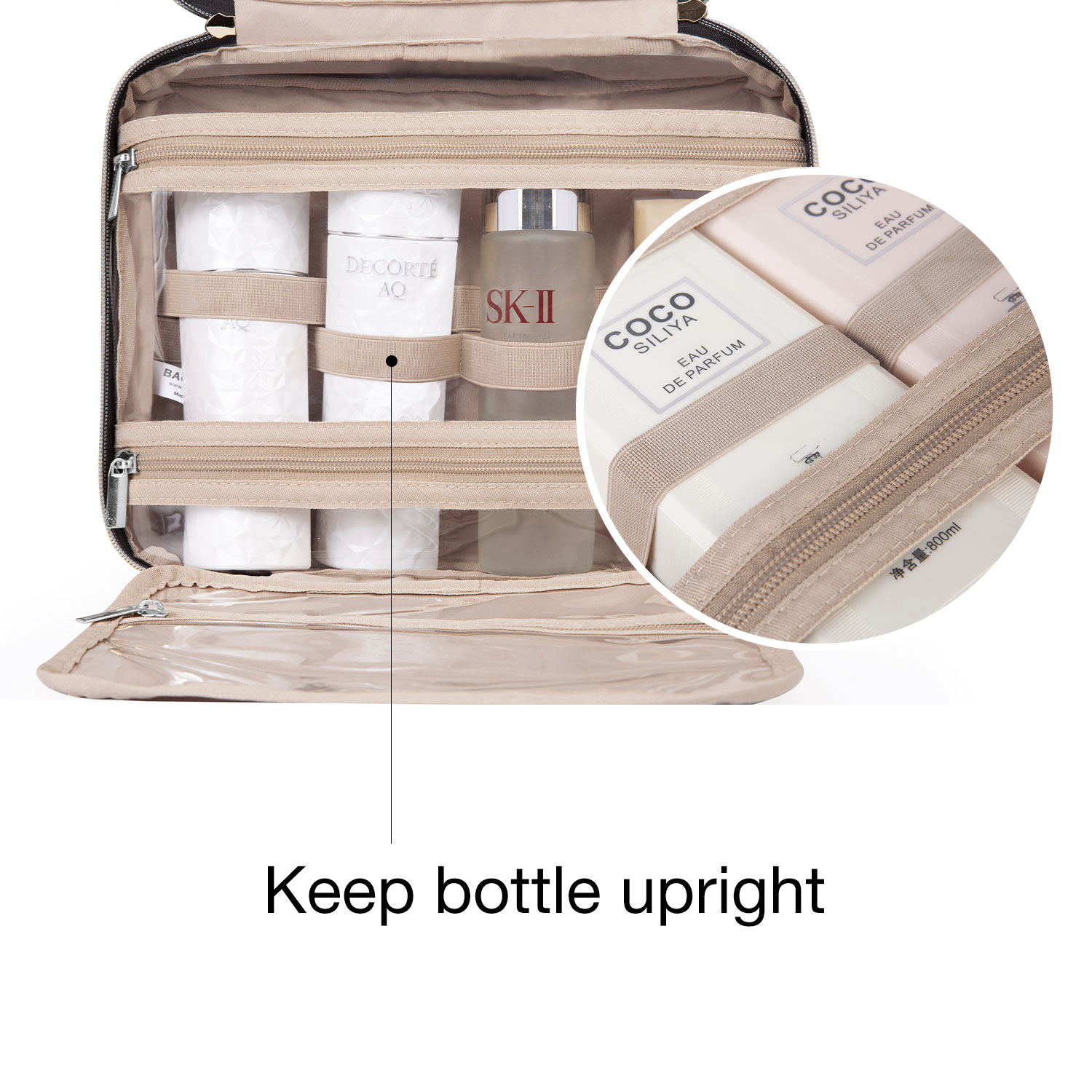 BAGSMART Toiletry Bag Cosmetic - Travel Accessories Bag avaliação e preço