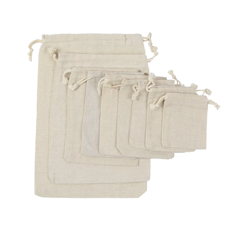 Travel Drawstring Cotton Linen - Travel Jewellery & Accessories Organiser avaliação e preço