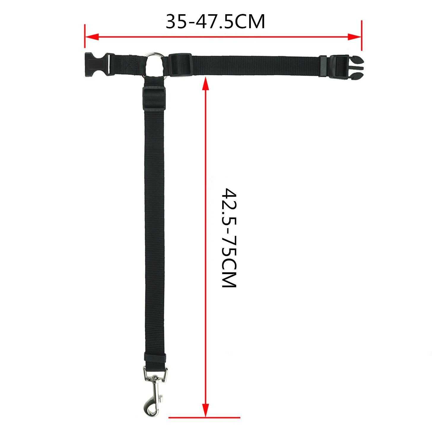 Adjustable Pet Car Seat Belt D - Travel Accessories Dog avaliação e preço