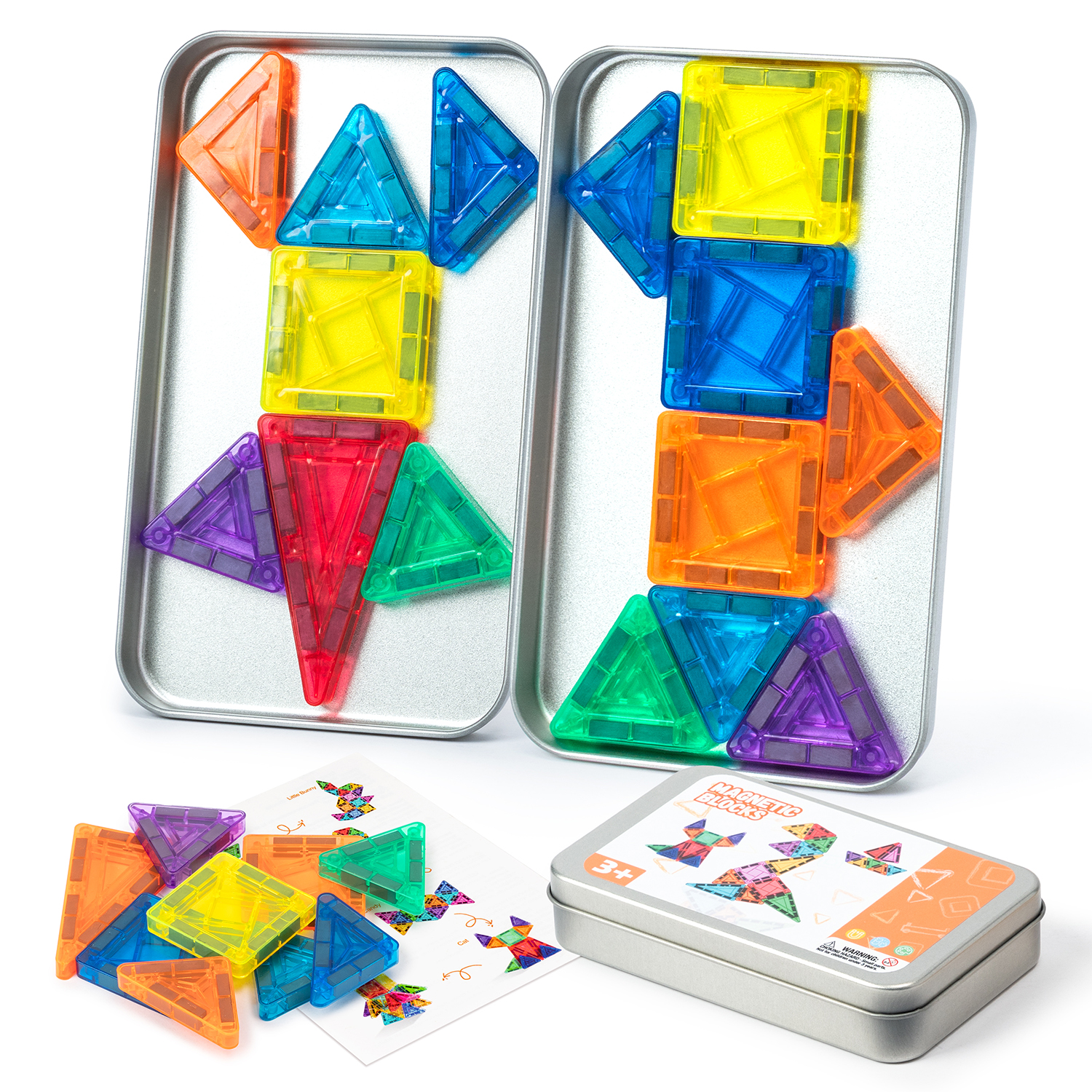 42P/60P Mini Magnetic Tiles Bu - Travel Accessories Set avaliação e preço